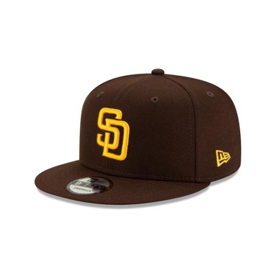 Sapca New Era San Diego Padres MLB Basic Snap 9FIFTY Snapback - Maro